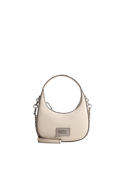 Marc Jacobs The Plaza Small Crescent Crossbody Bag In Marshmallow 4R5HSH0102H01