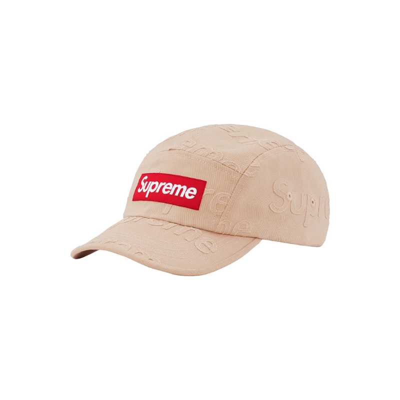 Supreme Lasered Twill SS23H14 Camp Cap In Tan