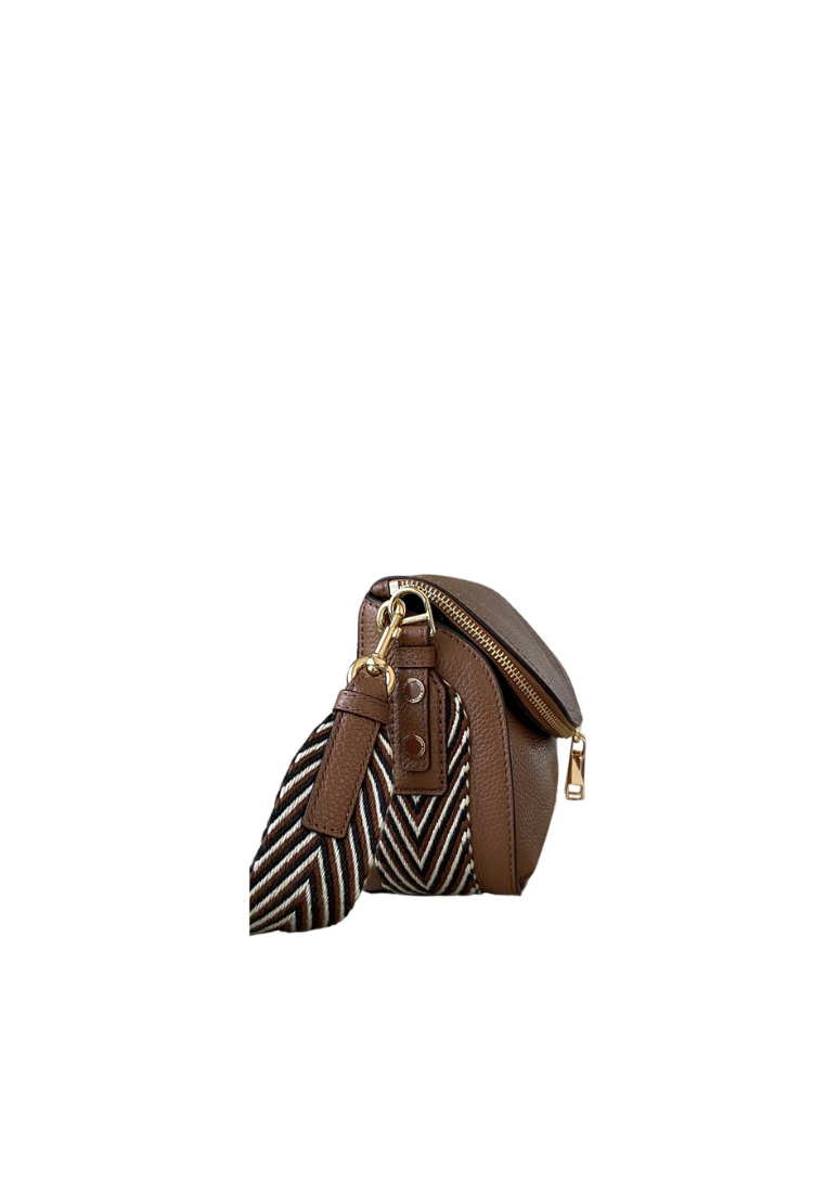 Marc Jacobs The Groove Leather Mini Messenger Bag In Cognac 4S4HMS004H01