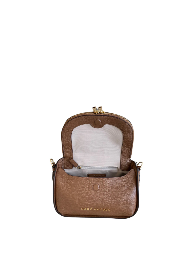 Marc Jacobs The Groove Leather Mini Messenger Bag In Cognac 4S4HMS004H01