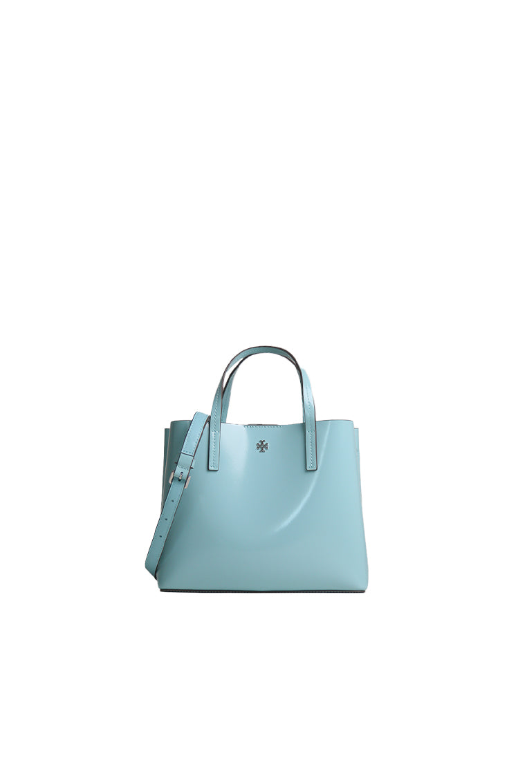 Tory Burch Blake Patent Tote Bag In Angel Blue 156481