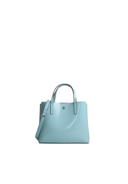 Tory Burch Blake Patent Tote Bag In Angel Blue 156481