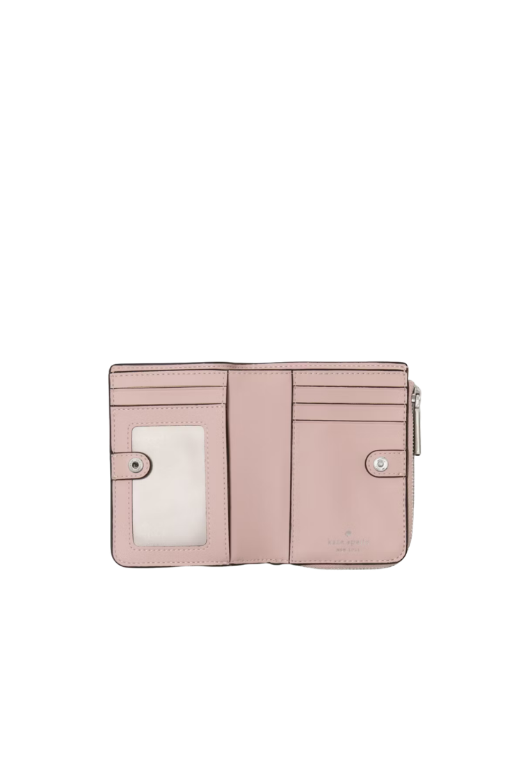 Kate Spade L-zip Wallet Small In Tutu Pink KN766
