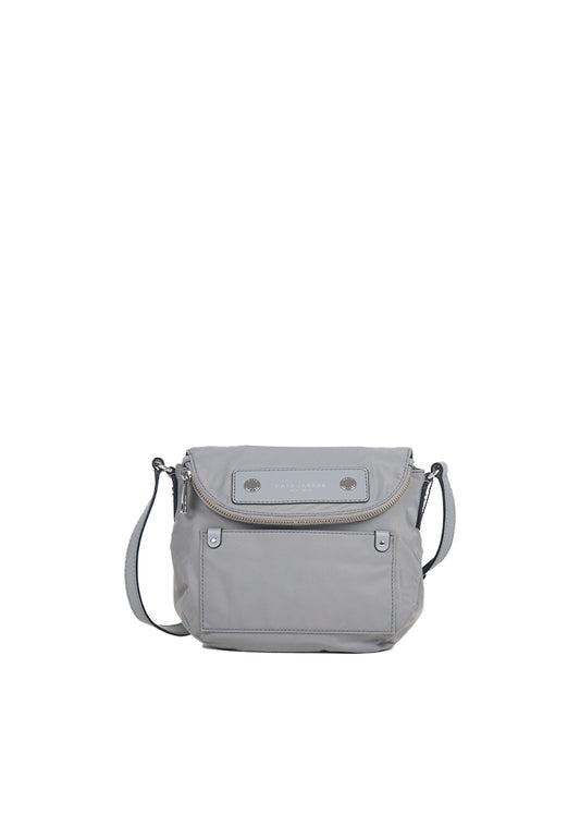 Marc Jacobs Preppy Mini Nylon Messenger Crossbody bag In Rock Grey M0012909