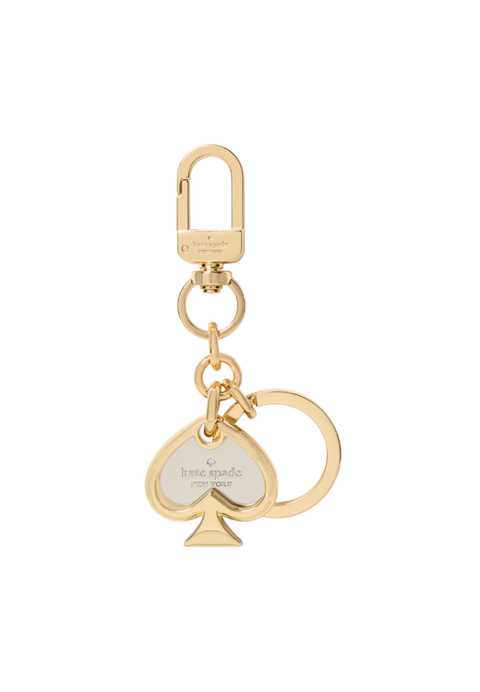 ( PREORDER ) Kate Spade Spade Logo Metal Bag Charm In Multi KL931