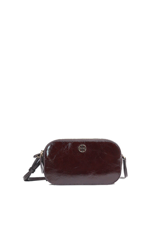 Tory Burch Crinkle Camera Bag In Tempranillo 176893