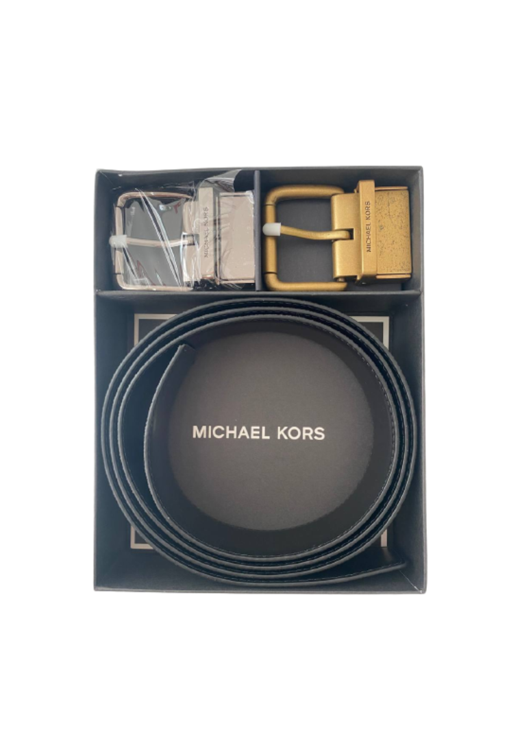 ( AS IS ) Michael Kors Signature 4 In 1 36F1LBLY9O Belt Set In Black