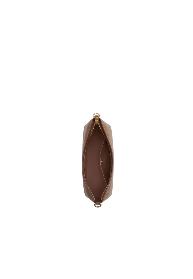 ( PREORDER ) Coach Laurel Shoulder Bag In Gold Tan Brown CV975