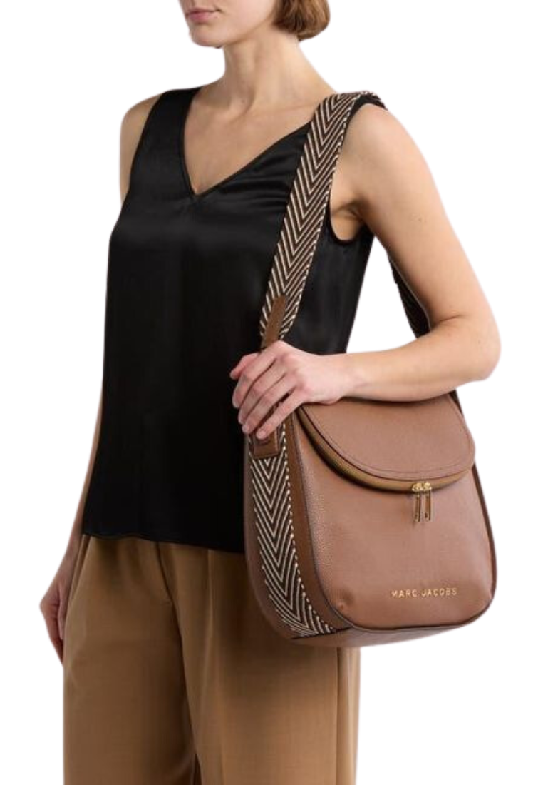 Marc Jacobs Hobo Large Shoulder Bag In Cognac 4S4HSH008H01