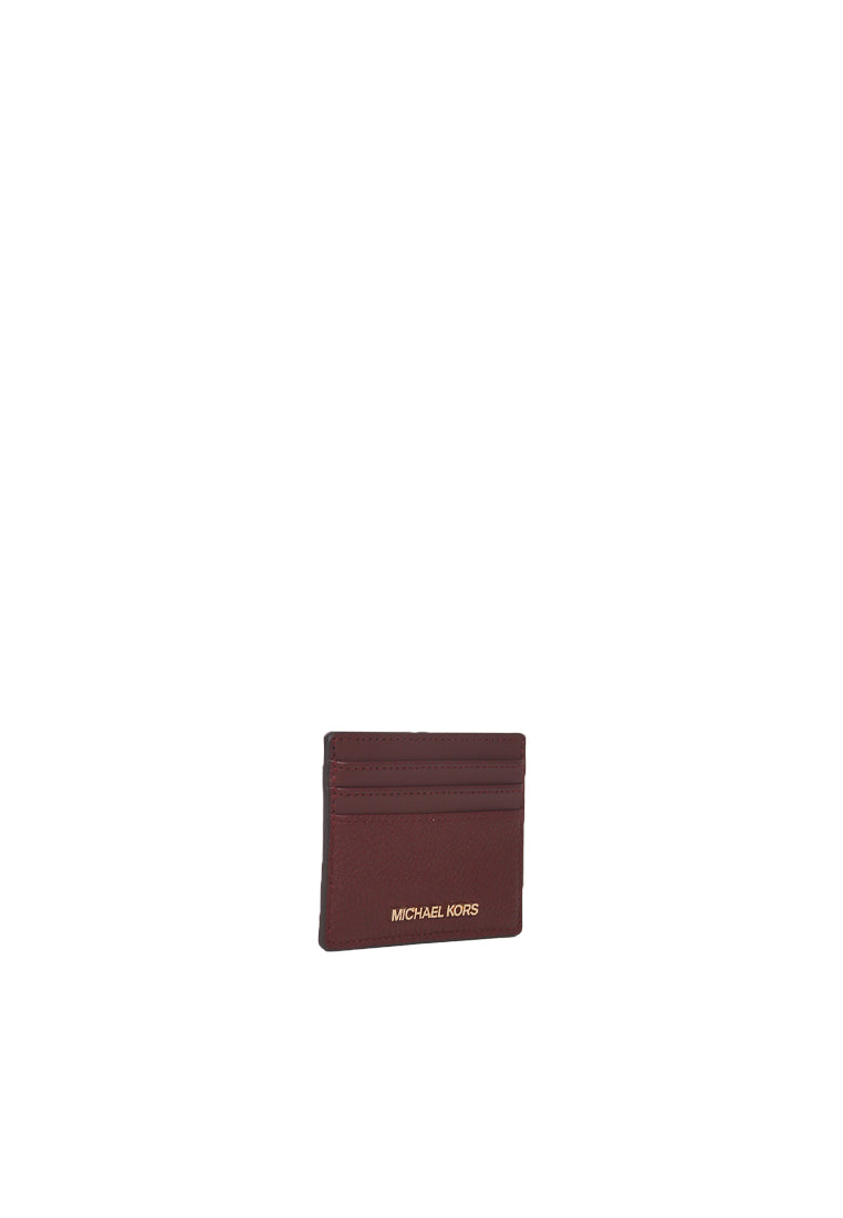 Michael Kors Jet Set Travel Card Case In Oxblood 35R4GTVD9L