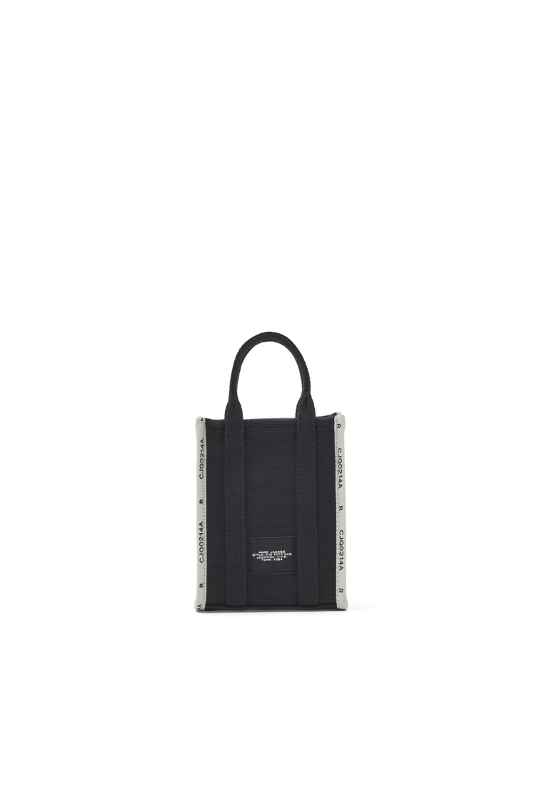 Marc Jacobs The Jacquard Phone Tote Bag In Black 2R3HCR027H01