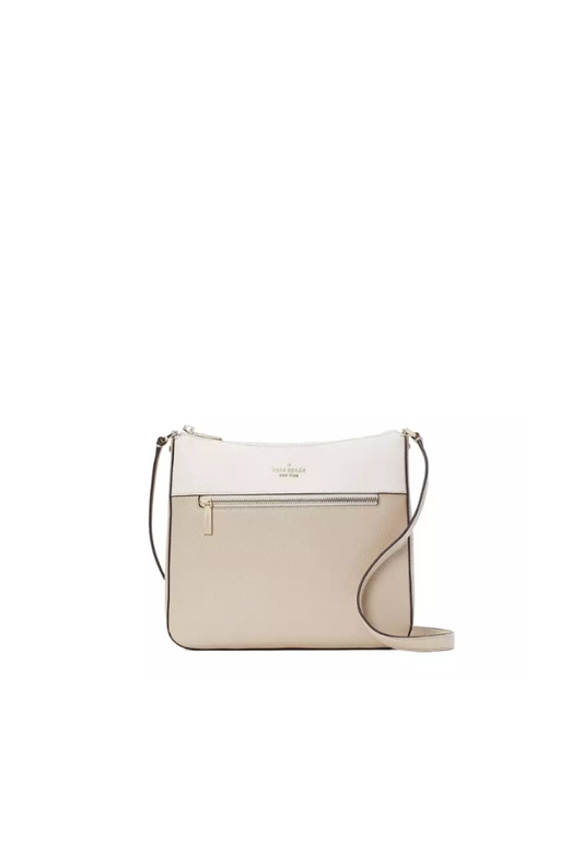 Kate Spade Leila Crossbody Bag Colorblock In Light Sand KB648