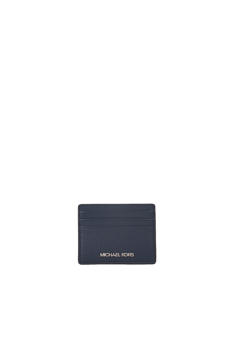 Michael Kors Jet Set Travel Card Case In Navy 35R4STVD9L