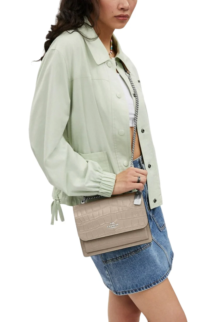 Coach Klare Crossbody Bag In Silver Stone CC840