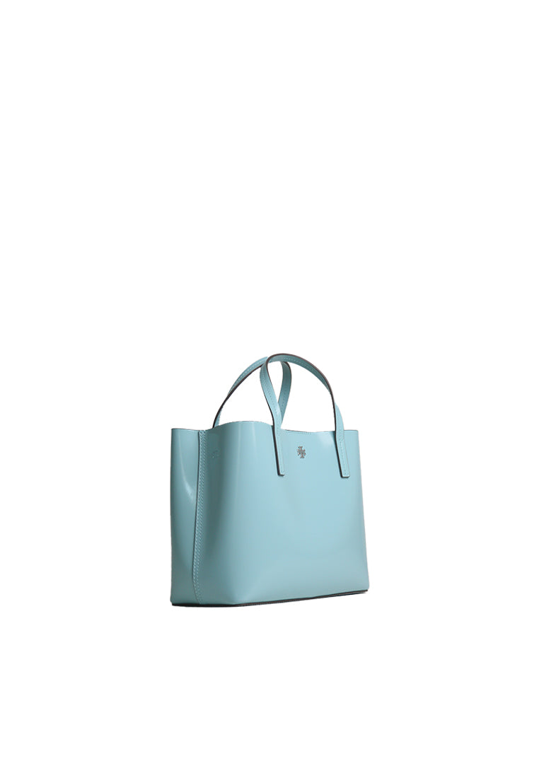 Tory Burch Blake Patent Tote Bag In Angel Blue 156481