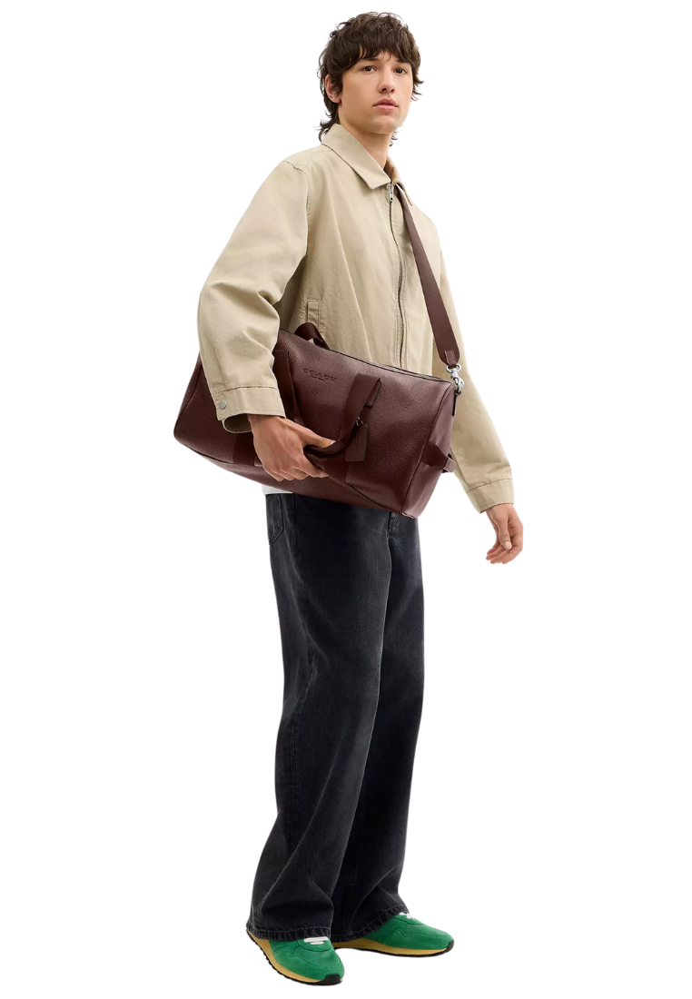 ( PREORDER ) Coach Explorer 45 Duffle Bag In Maple CET52
