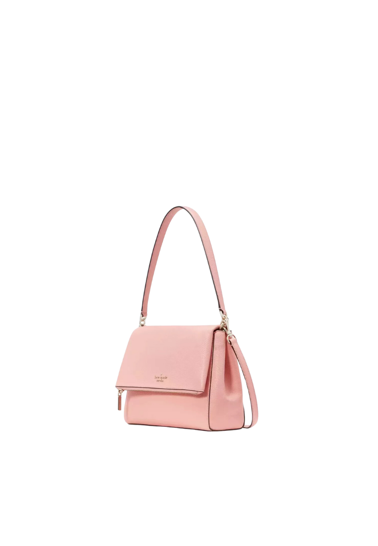 Kate Spade Leila Medium Flap Shoulder Bag Shoulder Bag In Peachy Rose K6029