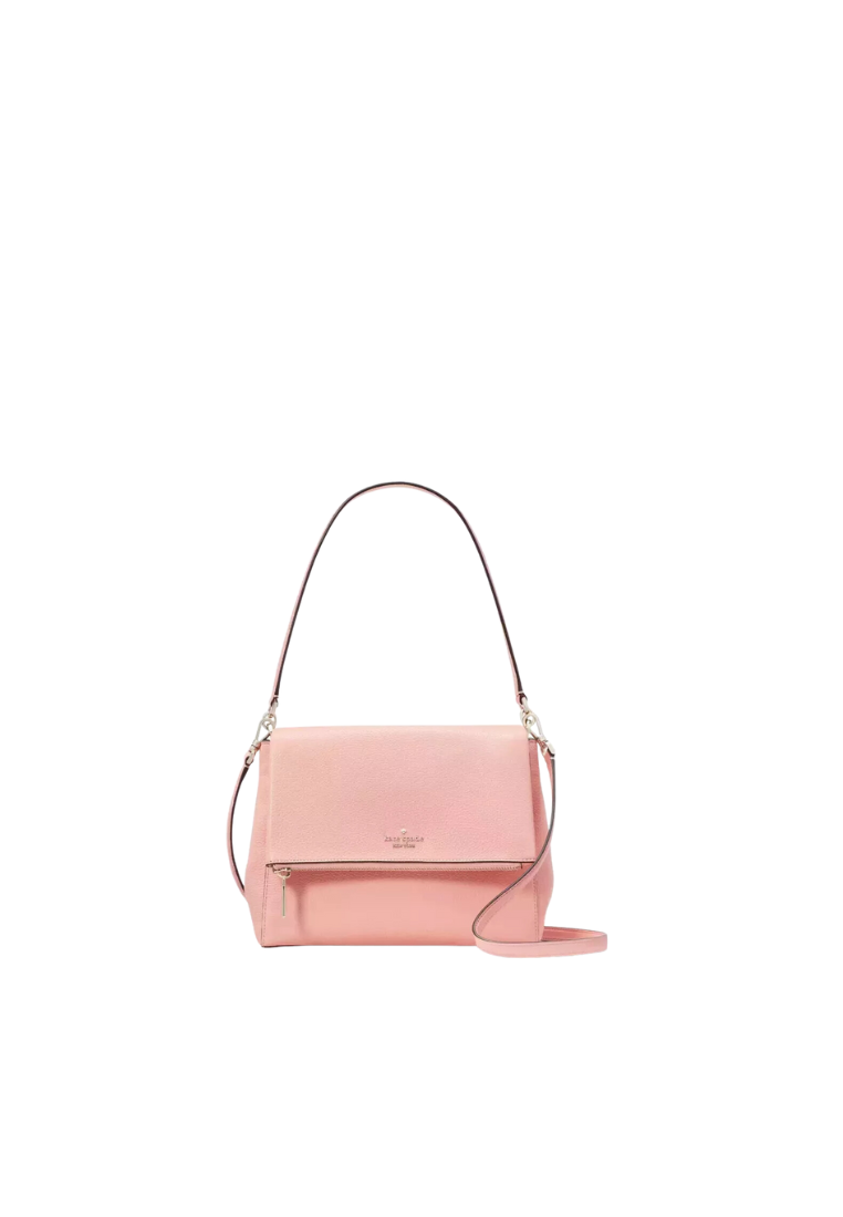 Kate Spade Leila Medium Flap Shoulder Bag Shoulder Bag In Peachy Rose K6029