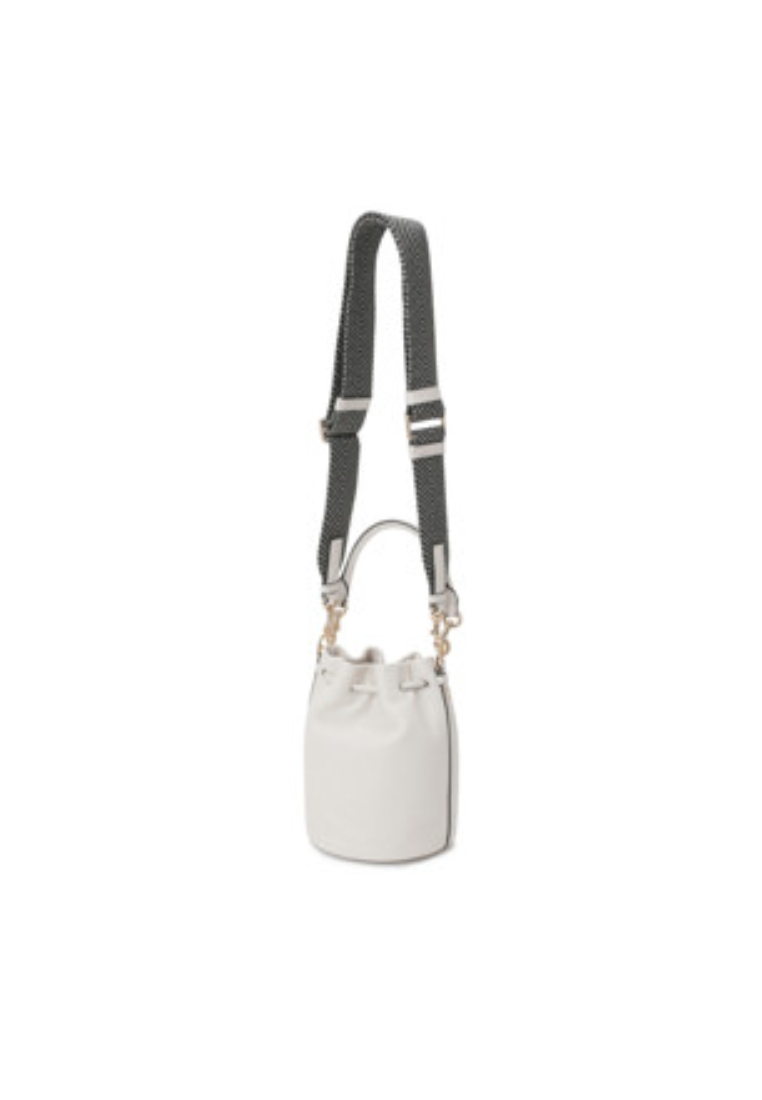 Marc Jacobs The Groove Webbing Bucket Bag In Marshmallow 4R3HCR013H02