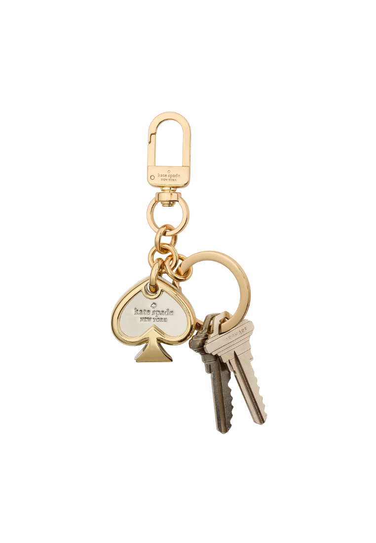 ( PREORDER ) Kate Spade Spade Logo Metal Bag Charm In Multi KL931