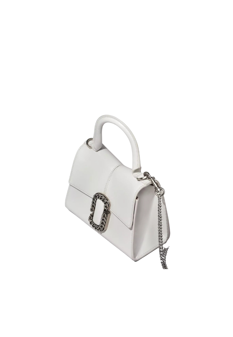 Marc Jacobs The ST. Marc Mini Top Handle Bag In White 2P3HSC004H01