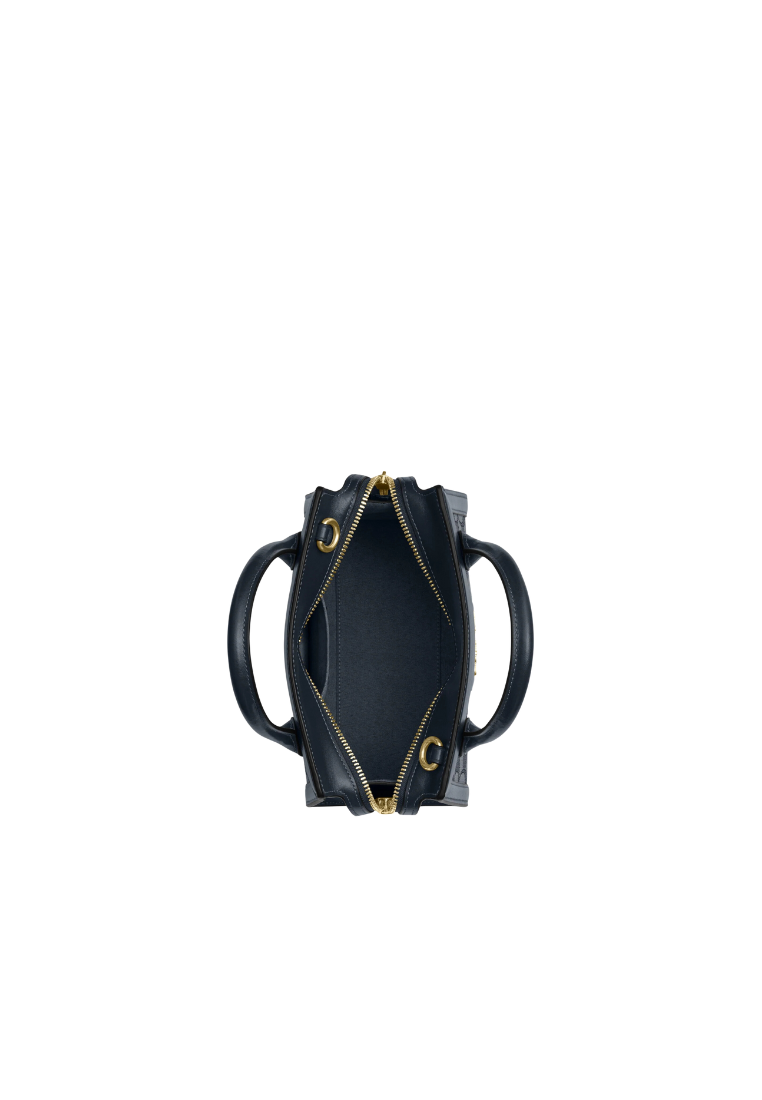 ( PREORDER ) Coach Andrea Carryall Crossbody In Gold Navy Midnight Navy CT766