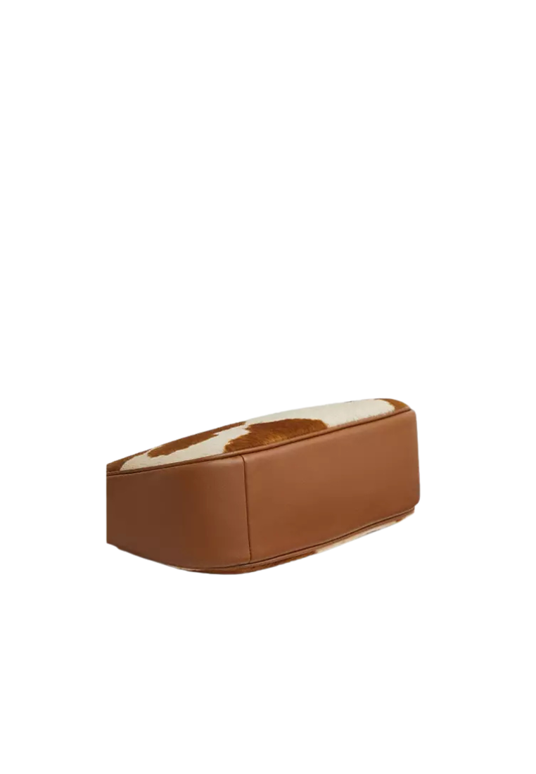 ( PREORDER ) Coach Teri In Haircalf With Cow Print Shoulder Bag In Cow Multi CDW45