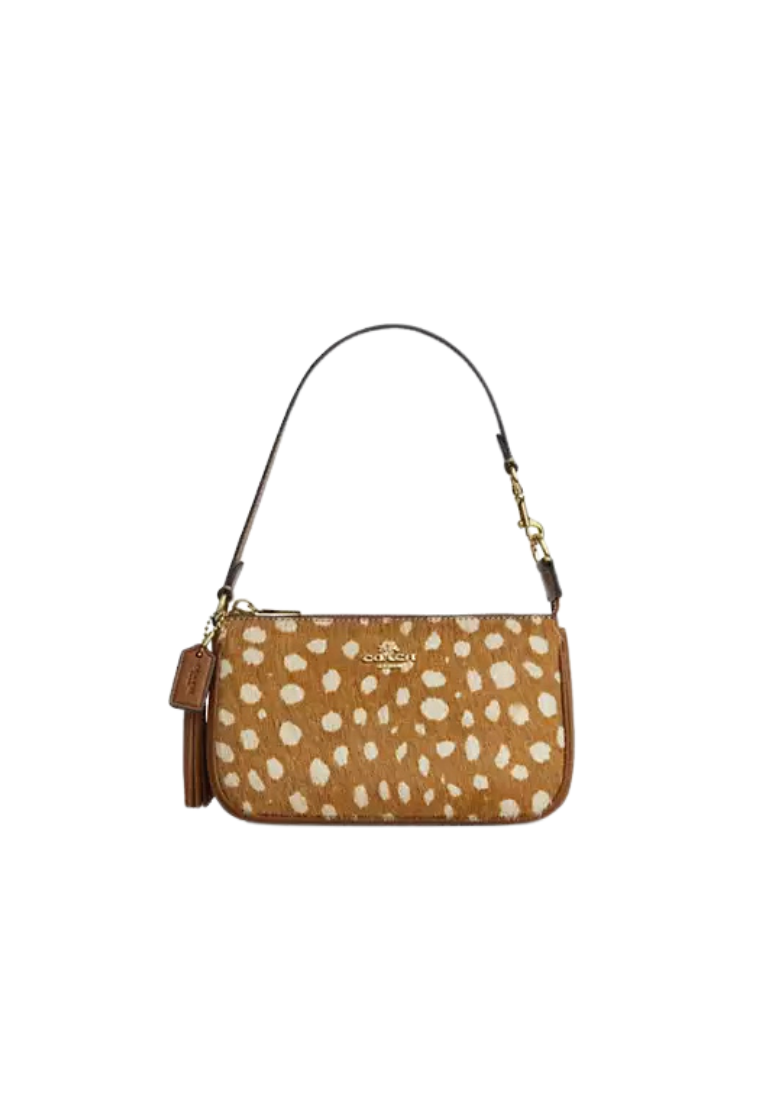 ( PREORDER ) Coach Nolita 19 With Deer Print Shoulder Bag In Brown Multi CDW35