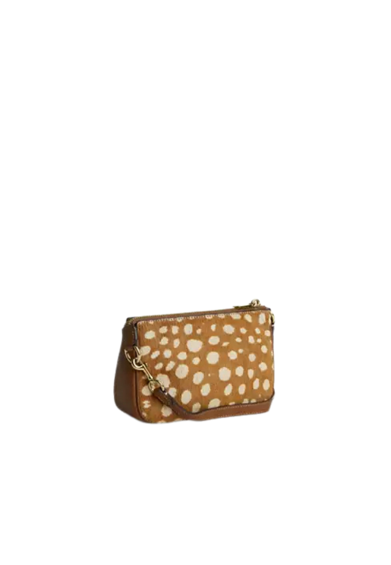 ( PREORDER ) Coach Nolita 19 With Deer Print Shoulder Bag In Brown Multi CDW35