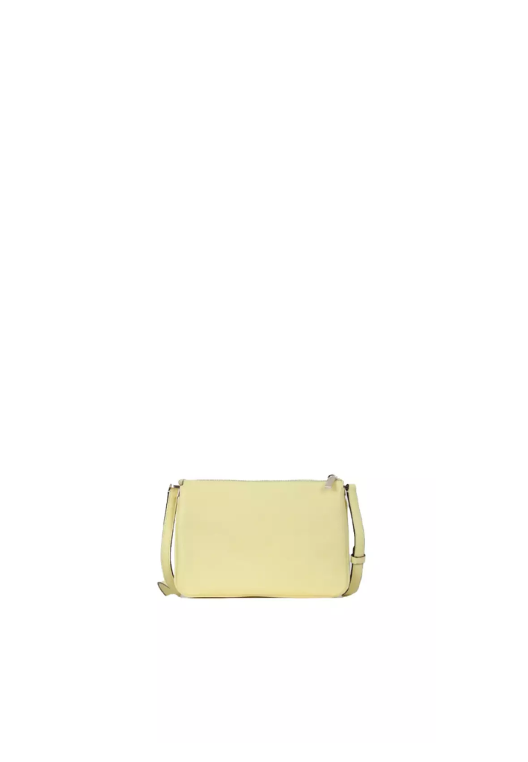 Kate Spade Leila Triple Gusset Crossbody Bag In Yellow Mar WKR00448