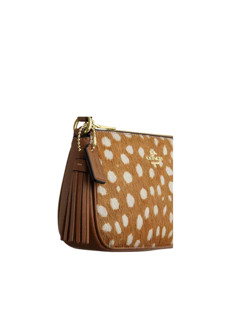 ( PREORDER ) Coach Nolita 19 With Deer Print Shoulder Bag In Brown Multi CDW35