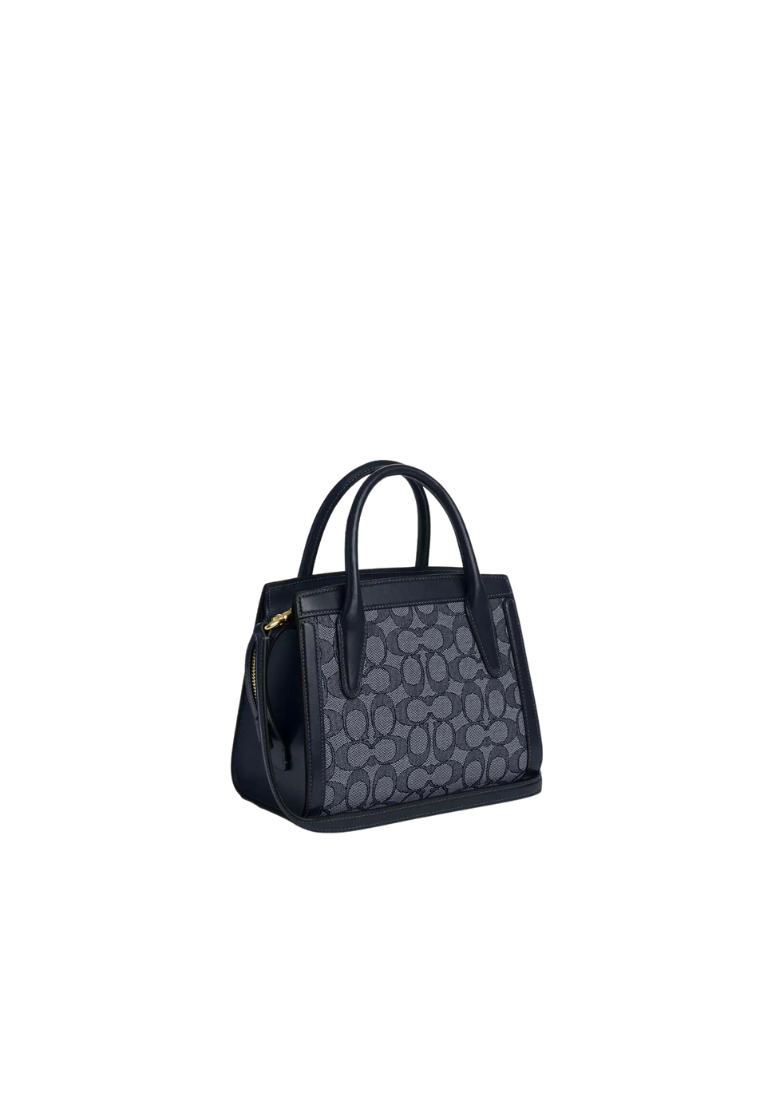 ( PREORDER ) Coach Andrea Carryall Crossbody In Gold Navy Midnight Navy CT766