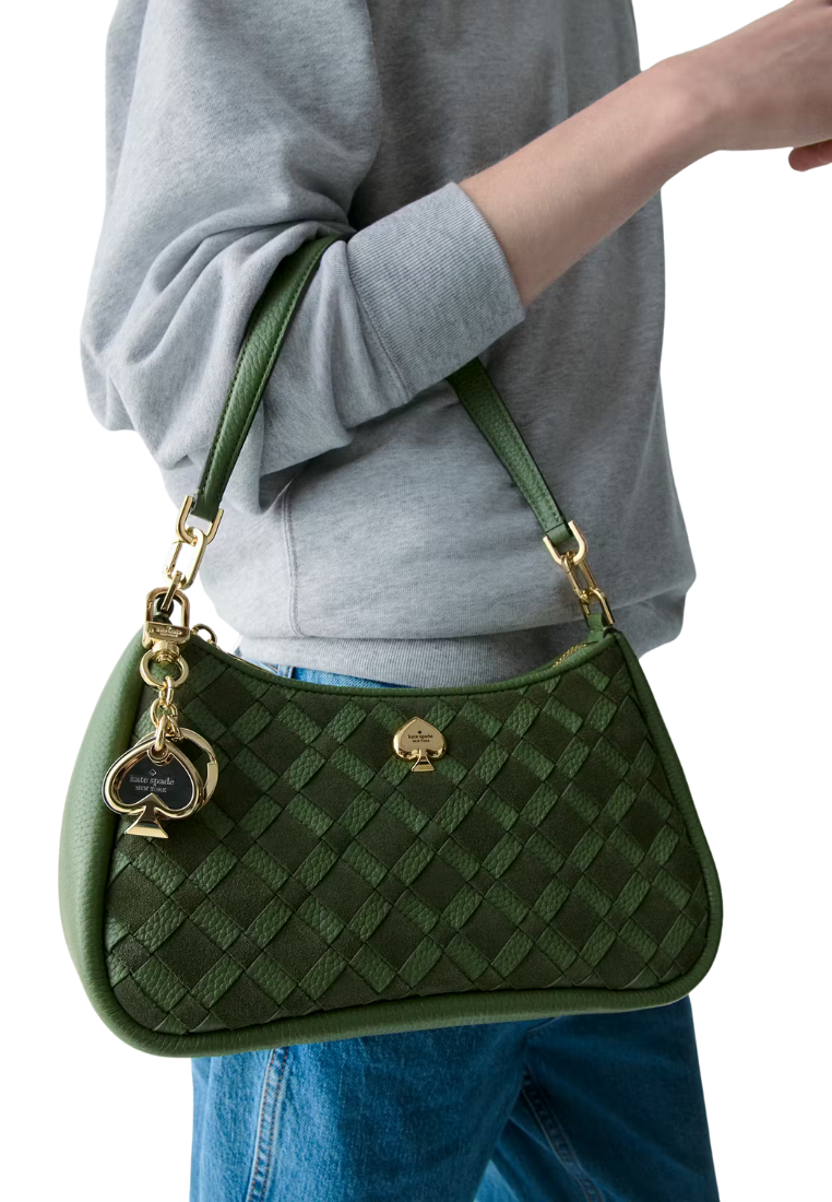 ( PREORDER ) Kate Spade Spade Logo Metal Bag Charm In Multi KL931