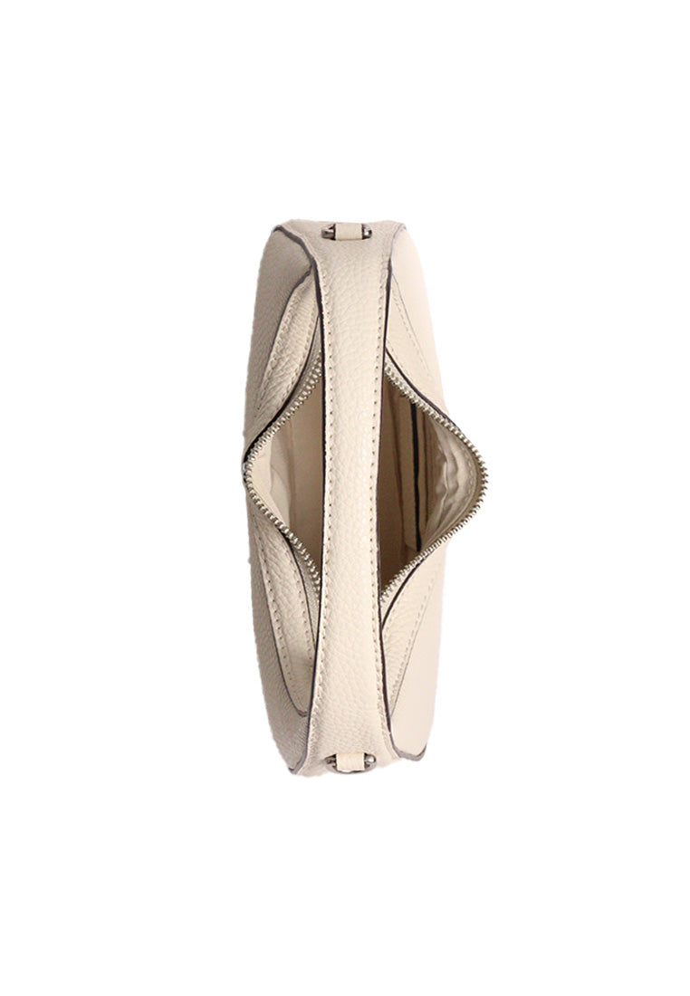 Marc Jacobs The Plaza Small Crescent Crossbody Bag In Marshmallow 4R5HSH0102H01