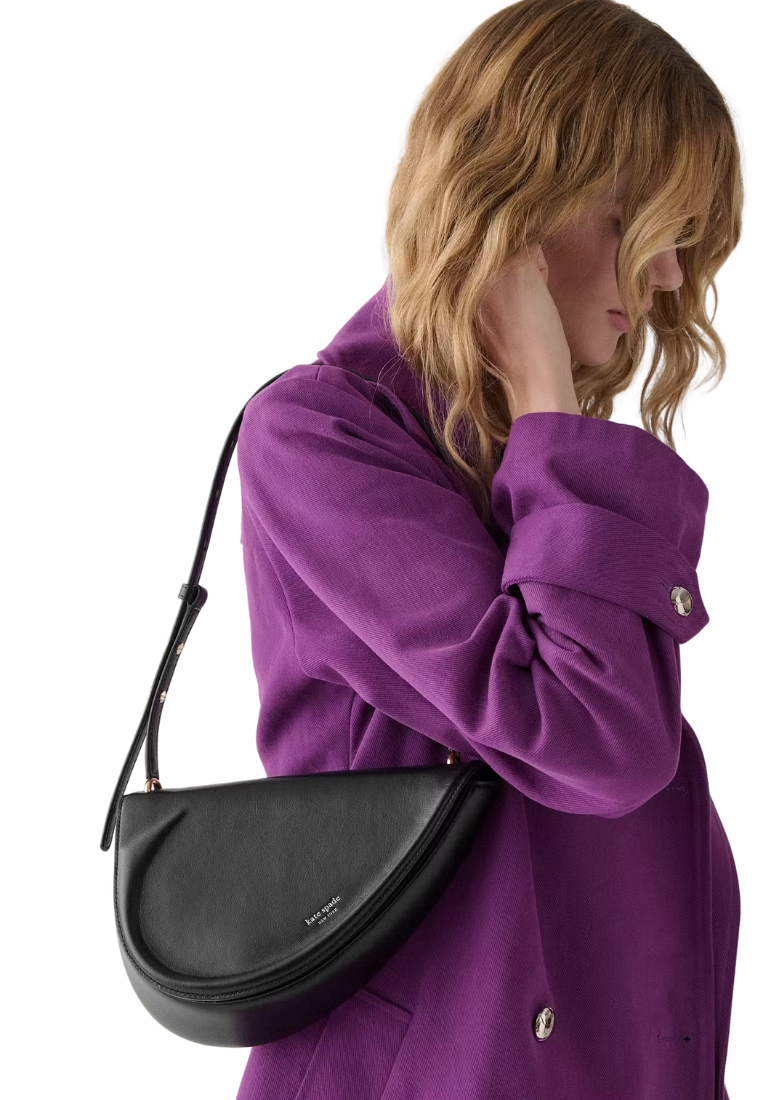 ( PREORDER ) Kate Spade The Spade Shoulder Bag In Dark Scarlet KN288