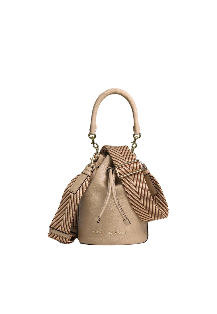 Marc Jacobs The Groove Webbing Bucket Bag In Iced Coffee 4R3HCR013H02