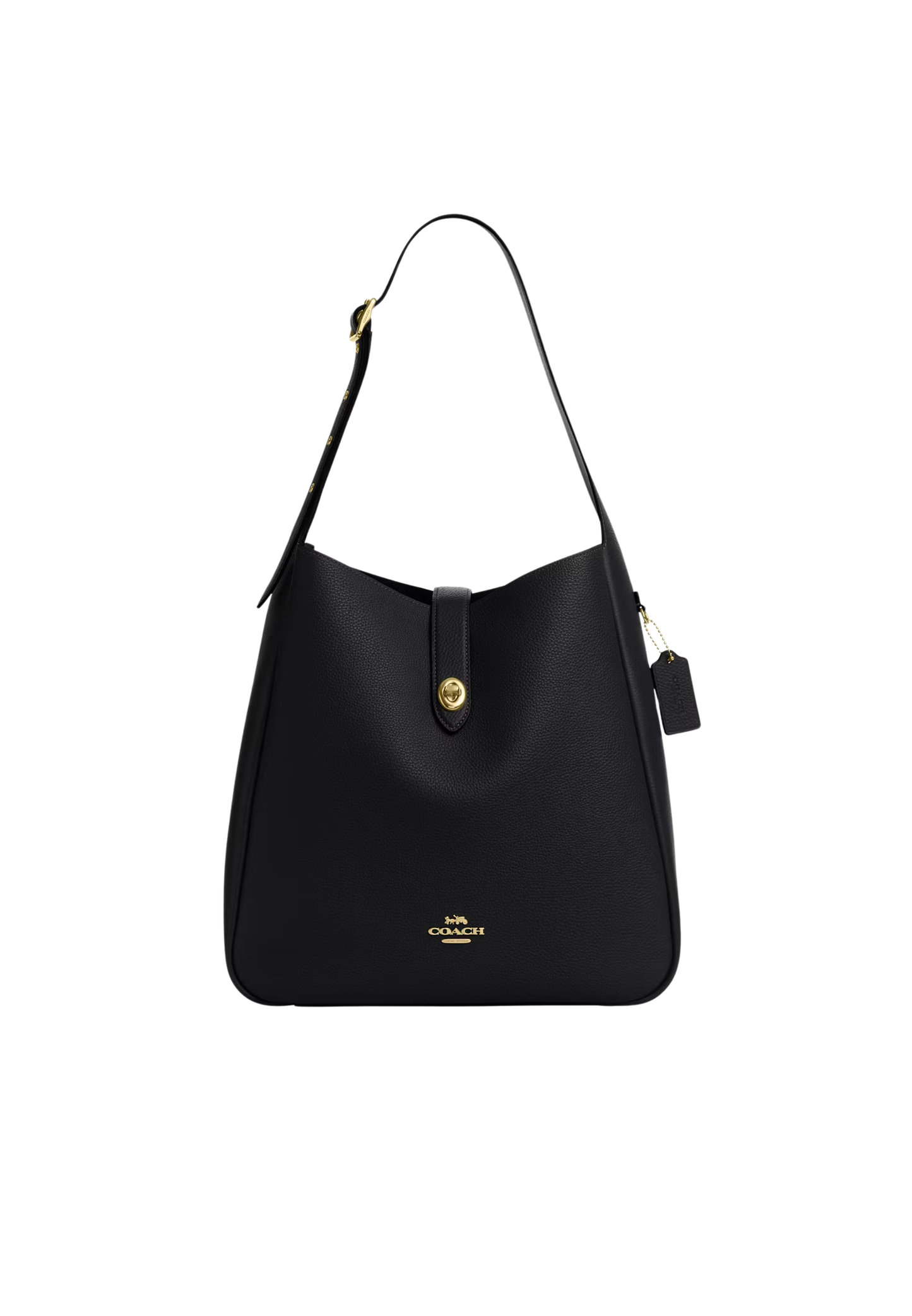 Coach Hadley Shoulder Bag Large In Black CCD65