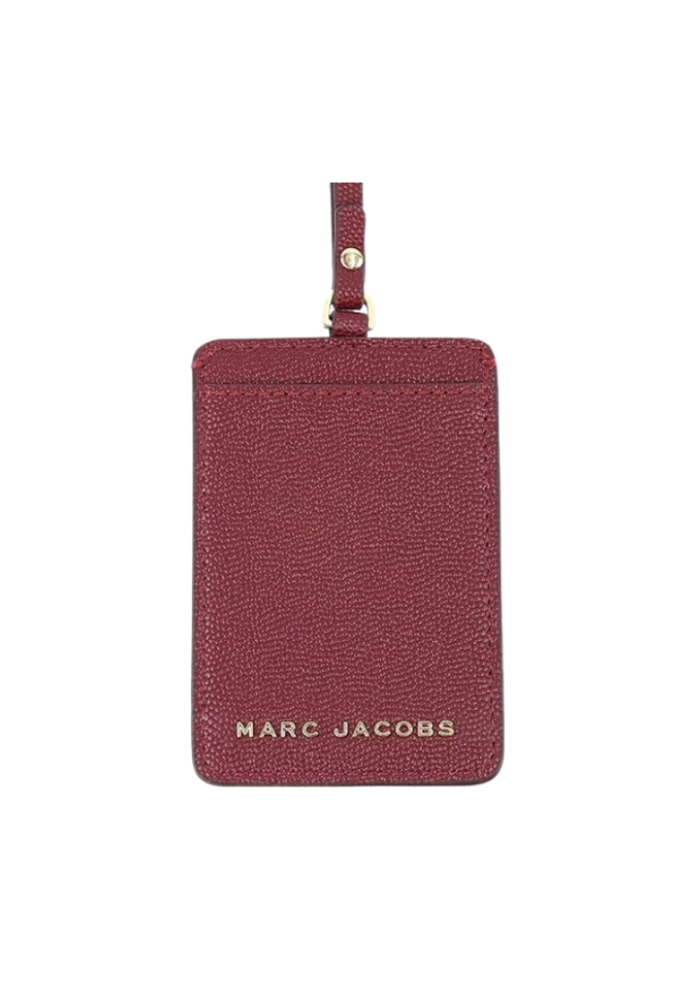 Marc Jacobs ID Holder Lanyard In Pomegranate M0016992