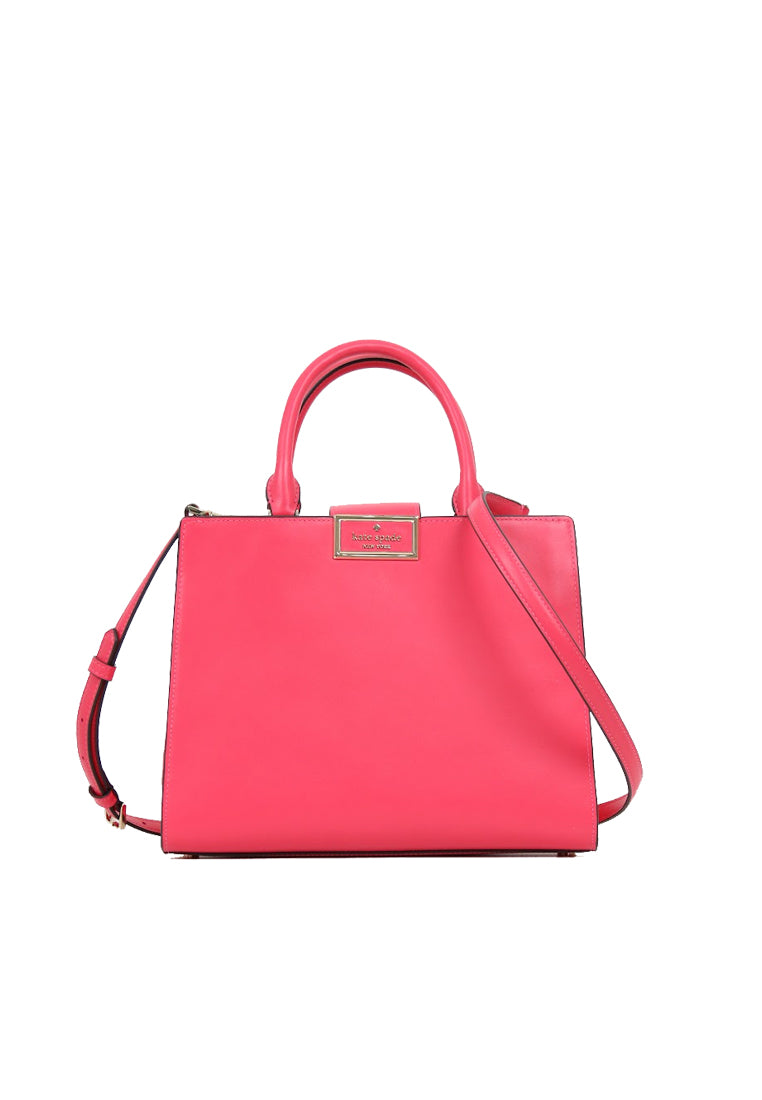 Kate Spade Reegan Handbag Satchel In Pink Pepper KB707