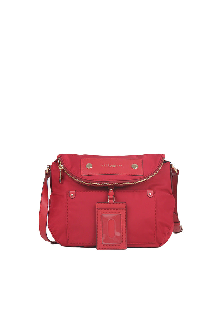 Marc Jacobs Preppy Nylon Natasha Crossbody Bag In Savvy Red M0014625