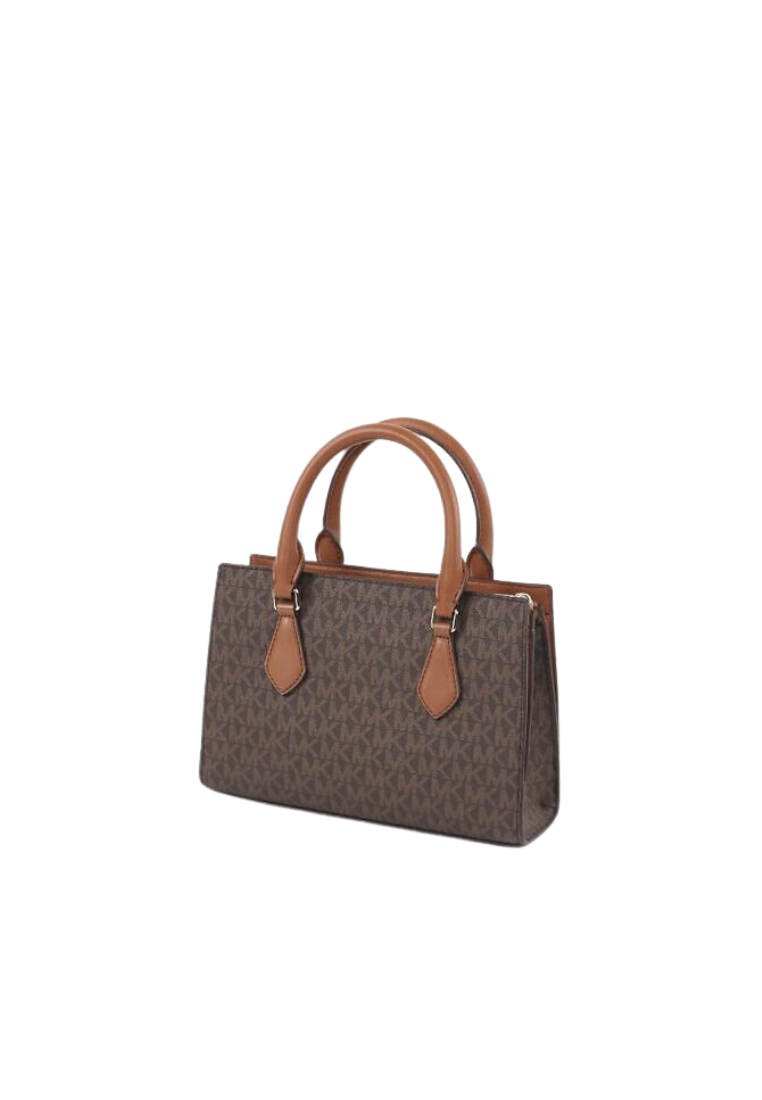 Michael Kors Sheila Small Satchel Bag In Brown 35S3G6HS5B