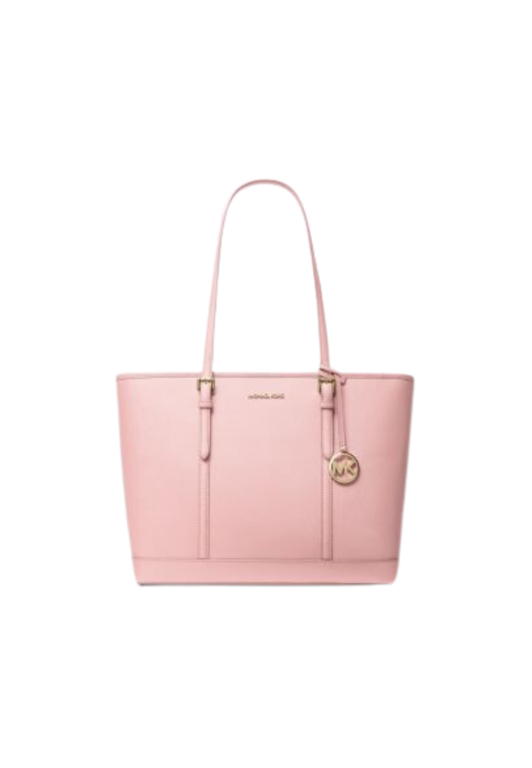 ( PREORDER ) Michael Kors Jet Set Travel Tote Bag Large Saffiano Leather In Powder Blush 35F0GTVT9L