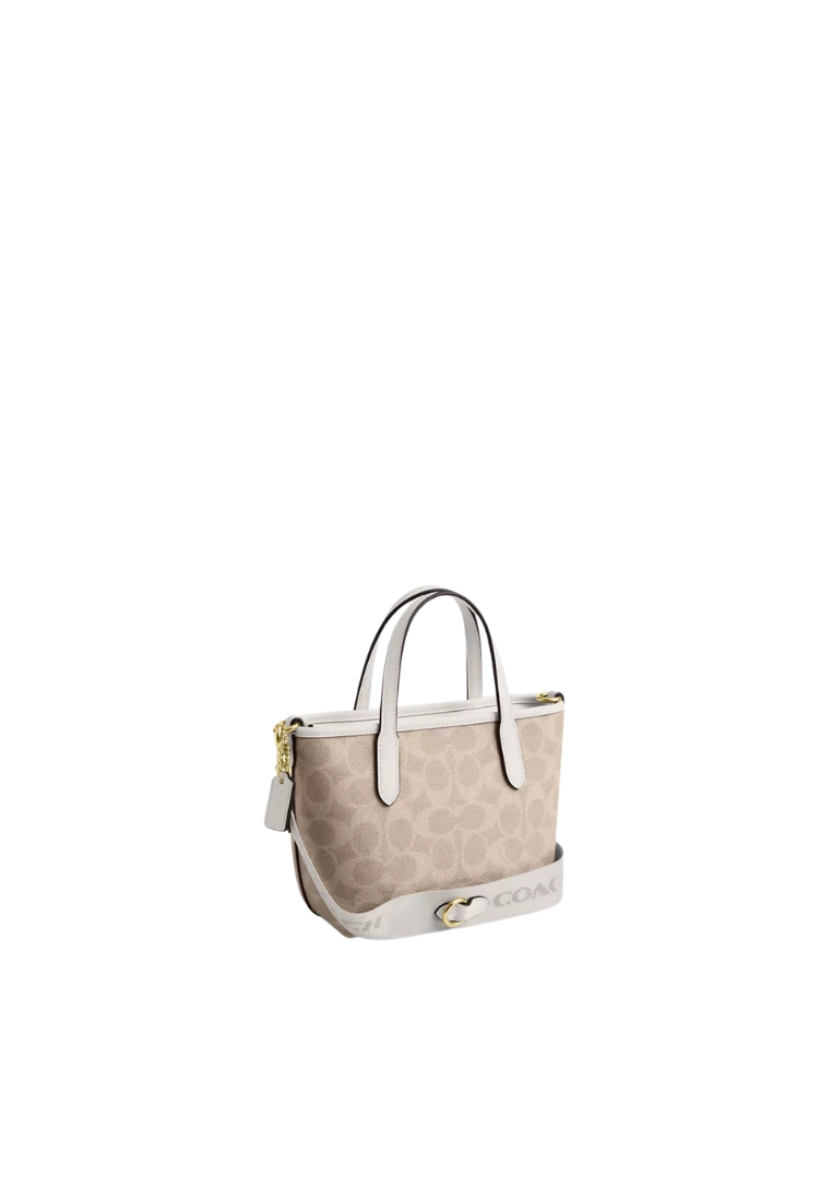 ( PREORDER ) Coach City Mini Tote Bag In Sand Chalk CW032