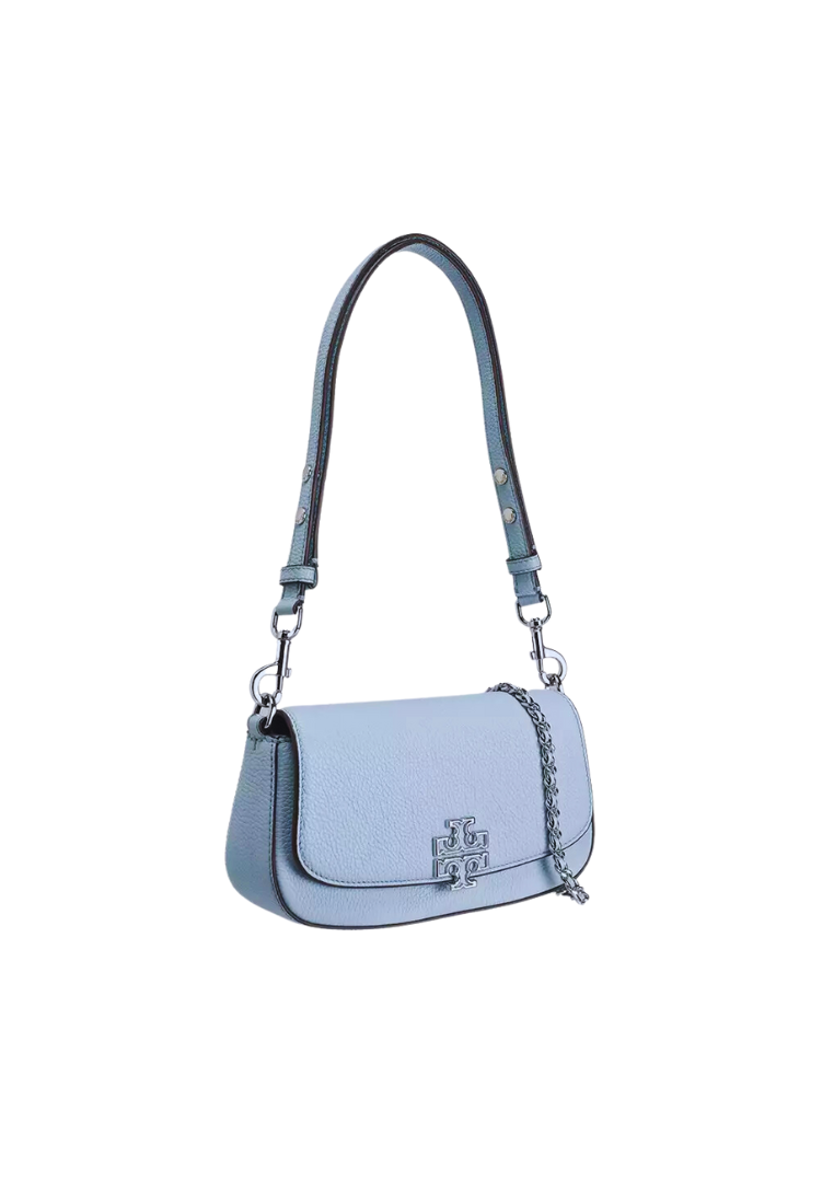 Tory Burch Britten Crossbody Bag In Blue Mist 138772