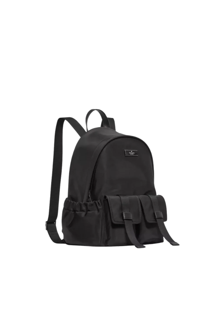 Kate Spade Carter Ksnyl Cargo Backpack In Black KN671