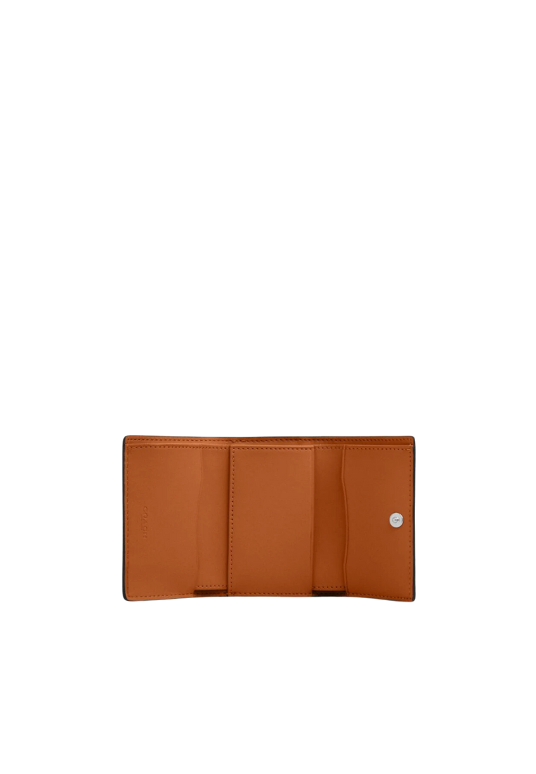 Coach Micro Wallet In Washed Orange CU914