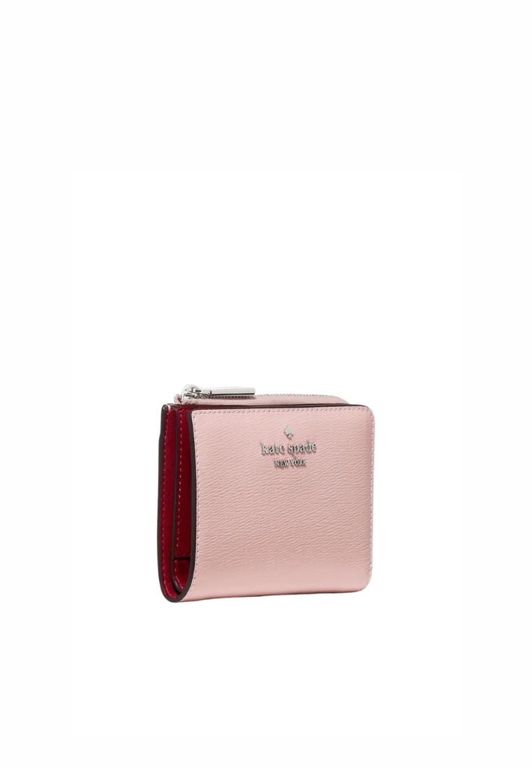 Kate Spade Madison Small L-Zip Wallet In Tutu Pink KN226