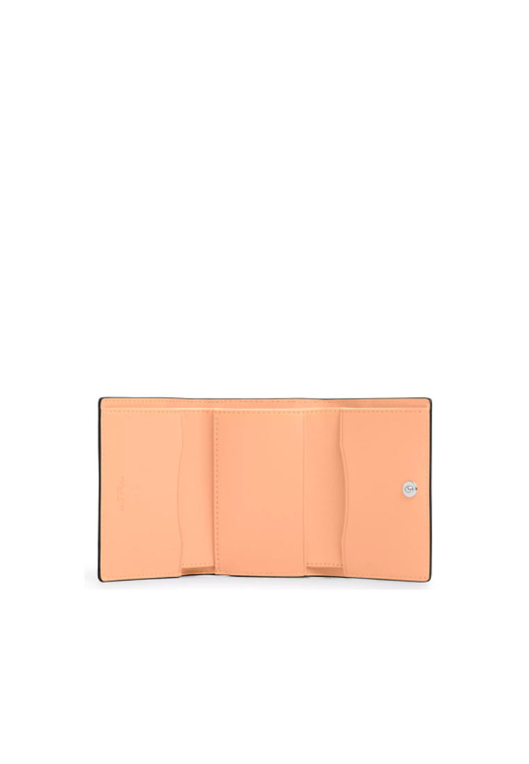 Coach Micro Wallet Trifold In Faded Blush CP260