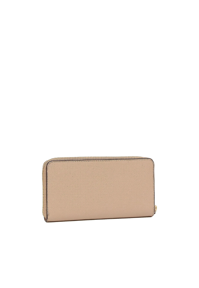 Coach Zip Around C3441 Long Wallet In Taupe