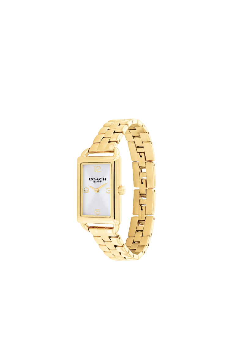 ( PREORDER ) Coach Liz 30MM X 22MM Watch In Gold CS622
